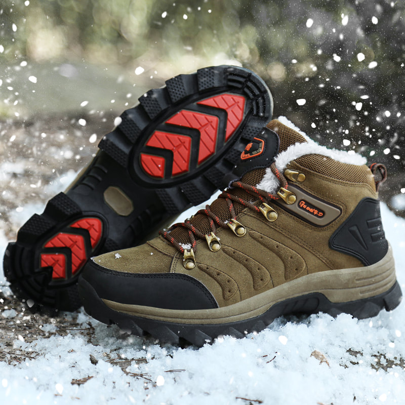 mens ankle snow boots